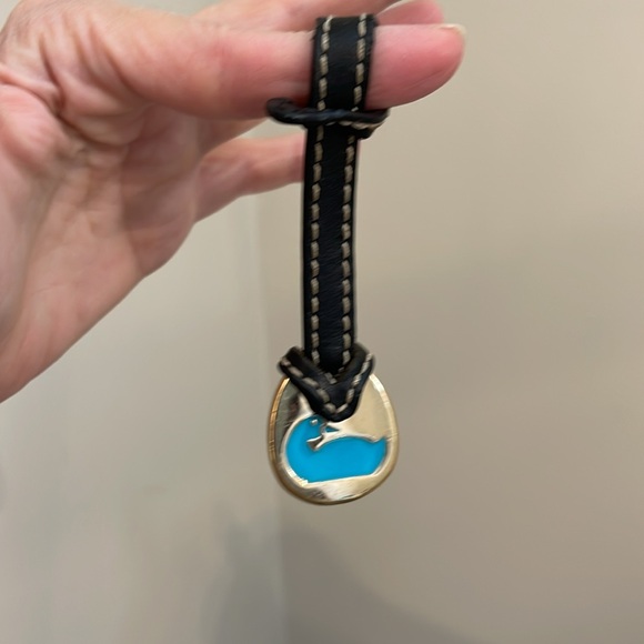 Vintage Dooney & Bourke Brass Turquoise Enamel Duck Hangtag - Picture 15 of 16